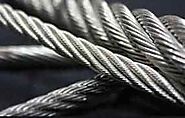Stainless steel wire rope for lifting and hoisting