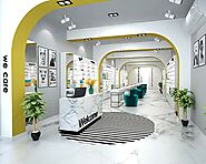 Optical Showroom 3D Interior Design in India | AVR Retail