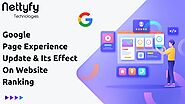 Google Page Experience Update and its effect on Website Ranking -