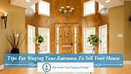 Tips For Staging Your Entrance To Sell Your House - Blue Anchor Home Staging and Design