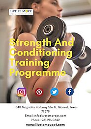 Strength And Conditioning Training Programme