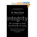 Integrity: The Courage to Meet the Demands of Reality: Henry Cloud: 9780060849696: Amazon.com: Books