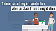 cheapest place to buy a car battery