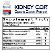 Reduce Calcium Oxalate Crystal Growth | Kidney C.O.P