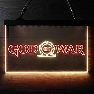 God of War Neon-Like LED Sign