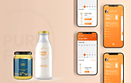 Full Web & App Solutions for Purefact Milk Product LLP Industry by Jupiter Technoway Ahmedabad