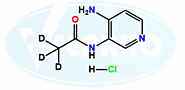 N 4 Amino 3 pyridinyl acetamide d3 HCl