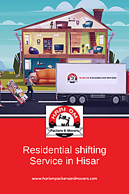 Best Residential shifting Service in Hisar - JustPaste.it