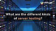 What are the different kinds of managed server hosting?
