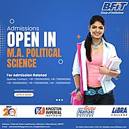 Admission for MA Political science in Dehradun