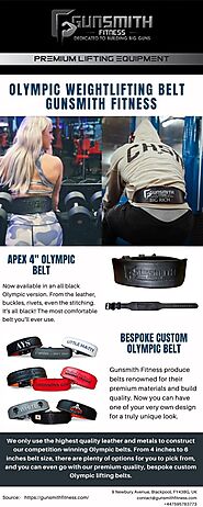 Olympic Weightlifting Belt