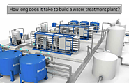 What should be kept in mind while starting a water treatment plant?