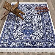 Navy Blue Muslim Prayer Mats Islam