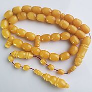 Malachite Stone Prayer Beads (Tasbih)