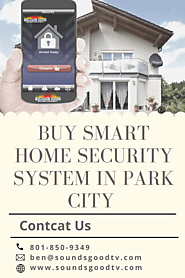 Buy Smart Home Security System In Park City