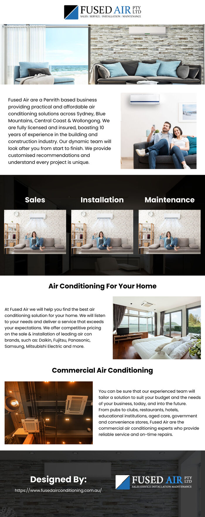 This infographic is designed by Fused Air