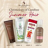 Chronology of Carefree Summer Hair - Boddess Hair Care