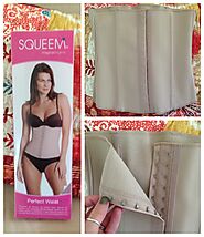 SQUEEM Perfect Waist Belly Binder for Postpartum Bellies • The Fashionable Housewife