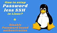 How to setup PasswordLess SSH in Linux? (with Video tutorial) - LinuxTechLab