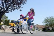 Family receives unique bike for special needs girl
