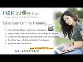 Selenium Tutorials for Beginners | Selenium Online Training | Selenium Webdriver Training