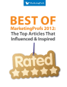 Best of 2012 MarketingProfs Articles