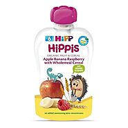 Website at https://littlemooorganics.com/collections/10-months/products/hipp-hippis-apple-banana-raspberry-with-whole...