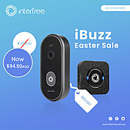 Smart Wireless Ring Doorbell Camera | Australian Made | Interfree