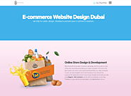 Ecommerce web design Dubai, UAE