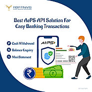 RBP Finivis is Panchkula #1 AePS API Service Provider