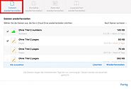 iCloud: Dateien, Kontakte, Kalender, Erinnerungen und Lesezeichen wiederherstellen | iPhone-Tricks.de - Dez. 2015