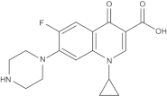 #9 - Ciprofloxacin