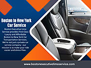 Boston to New York Car Service