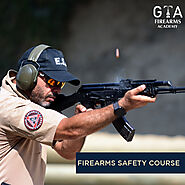 Firearms safety course