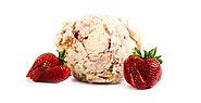 Organic Strawberry Shortcake Ice Cream