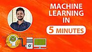 What is Machine Learning? | Machine Learning in 5 Minutes | Machine Learning Basics | Learn ML