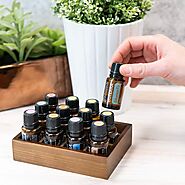 Small Essential Oil Wood Tray