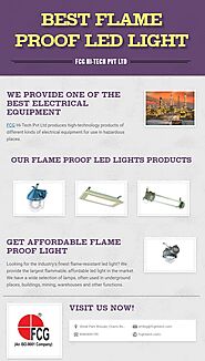 Best Flame Proof Led Light