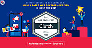 Clutch Recognizes Brainium as the Top Web Development Firm in India