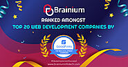 GoodFirms Ranks Brainium in Top 20 Web Development Companies Globally