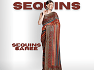 Sequins Saree