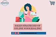 Sales Strategies of Online Wholesaling