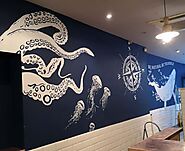 Hand-painted Murals Designs. Hand-painted Original Murals works of… | by Alessandratortoneuk | Medium