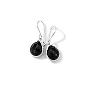 IPPOLITA Rock Candy® Mini Teardrop Earrings in Onyx - SE206NX