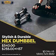 Best Rubber Hex Dumbbells | Fitness Wholesaler