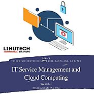 IT Service Management and Cloud Computing