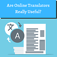 5 uses of online translators