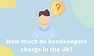 How much do bookkeepers charge in the Uk?