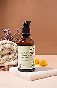 Ananta Hemp, Tea Tree & Neem Face Wash for Acne Prone & Oily Skin : Amazon.in: Beauty