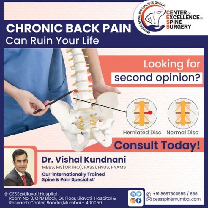 Spine Surgeon in Mumbai - CESS - Center of Excellence in Spine Surgery ...